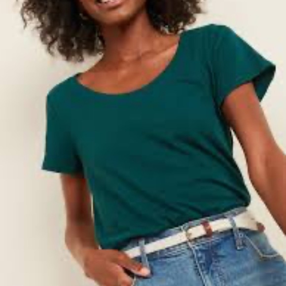 Active Basic Deep Green Tee - Picture 5 of 5